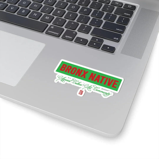 Bronx Native (Apparel, Art, Community, Culture) Sticker Green