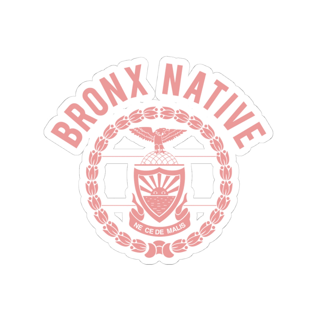 Bronx Native BX Borough Seal (Pink)