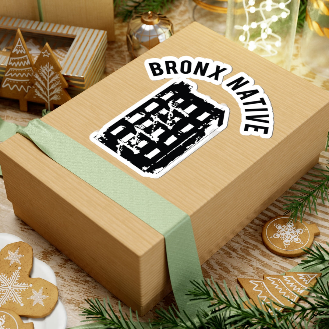 Bronx Native Logo Sticker (Black)