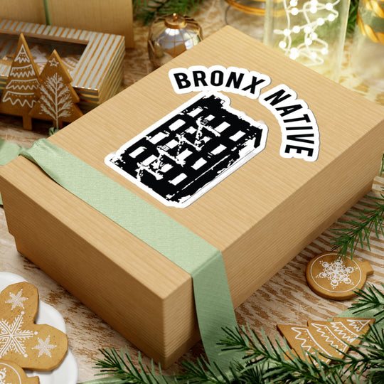 Bronx Native Logo Sticker (Black)