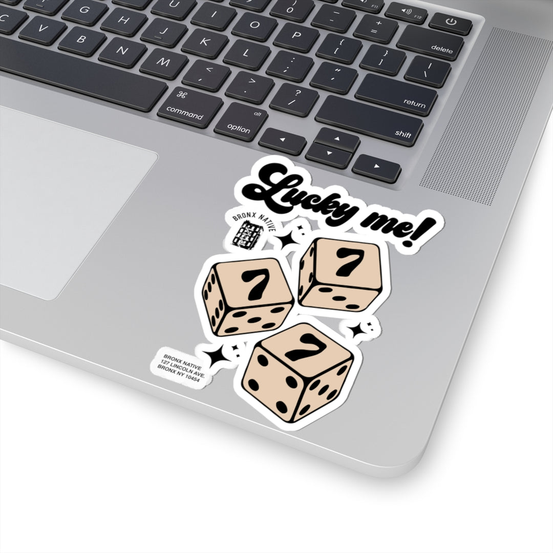 Lucky Me! Dice Sticker