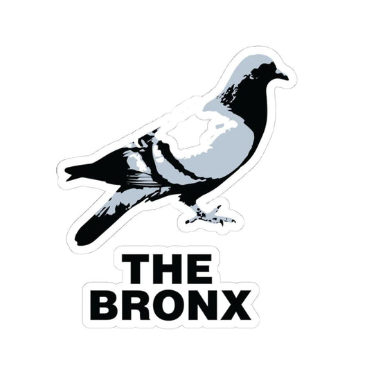 The Bronx Pidgeon (Black & White) Sticker by Bronx Native