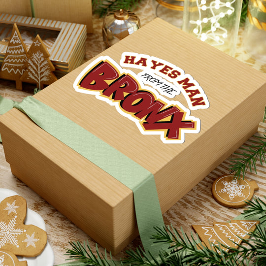 "Hayes Man From the Bronx" Cardinal Hayes HS Sticker