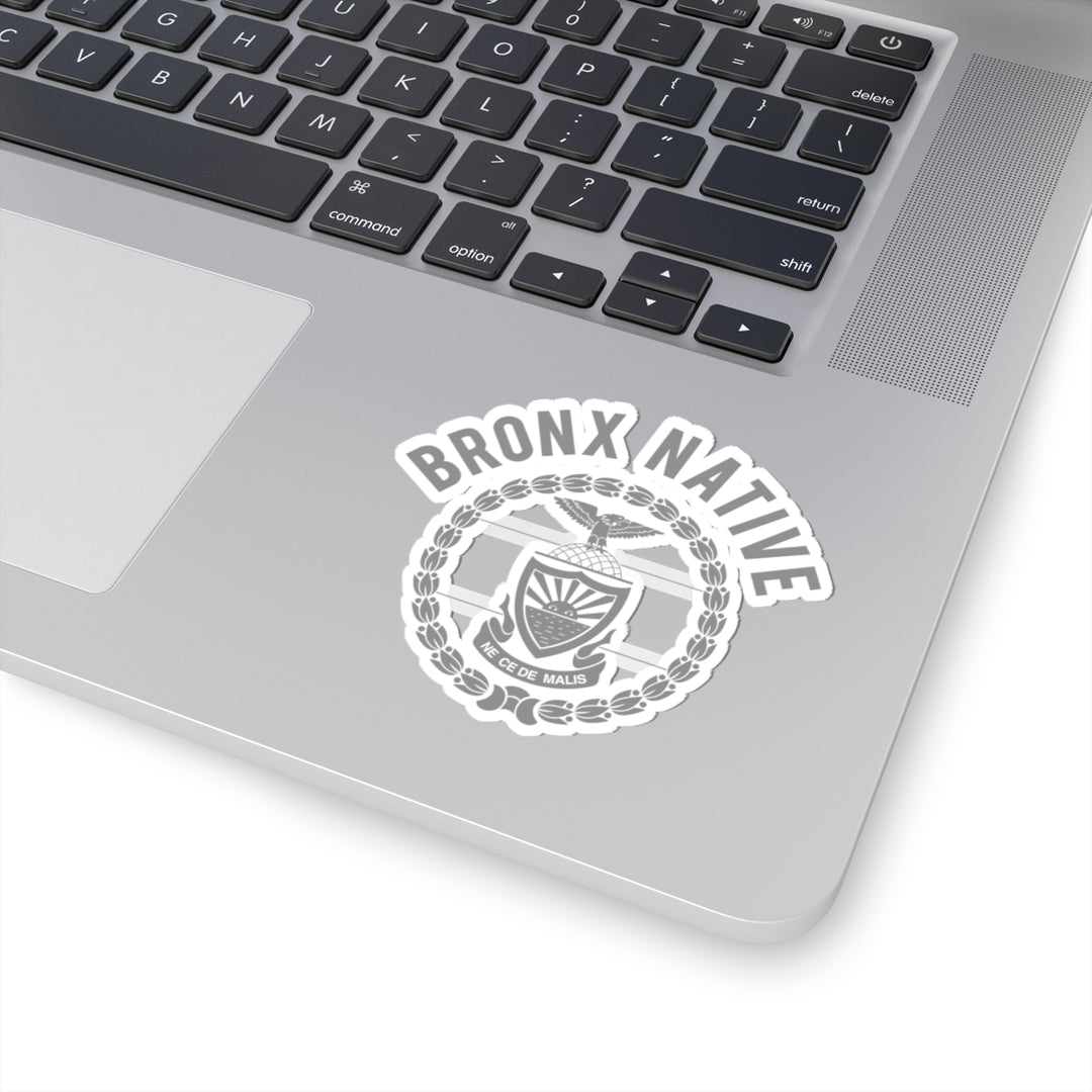 Bronx Native Crest (Silver) Sticker