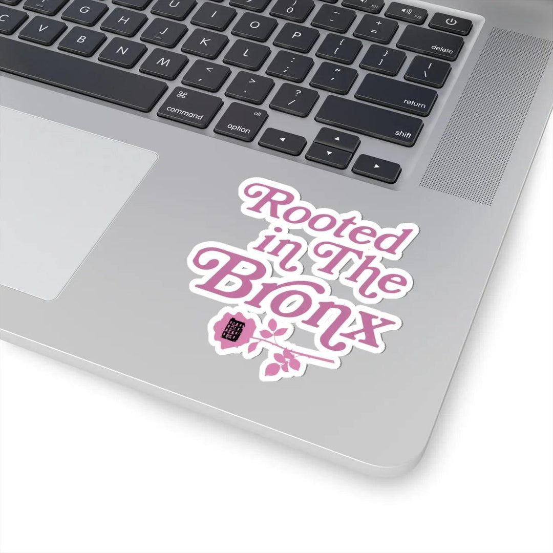Rooted in The Bronx Pink Sticker by Bronx Native
