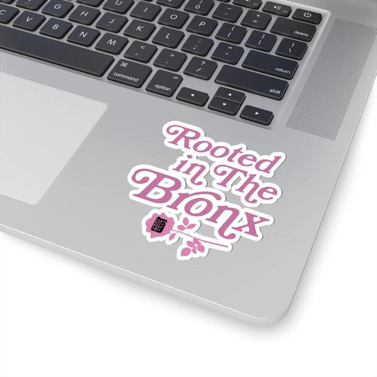 Rooted in The Bronx Pink Sticker by Bronx Native