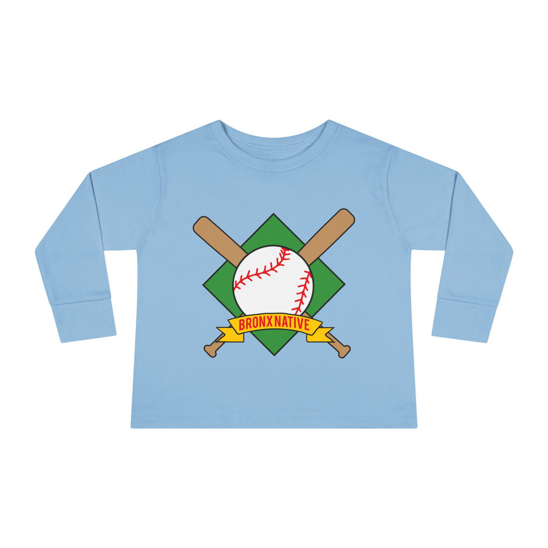 Bronx Native Baseball Toddler Long Sleeve Tee