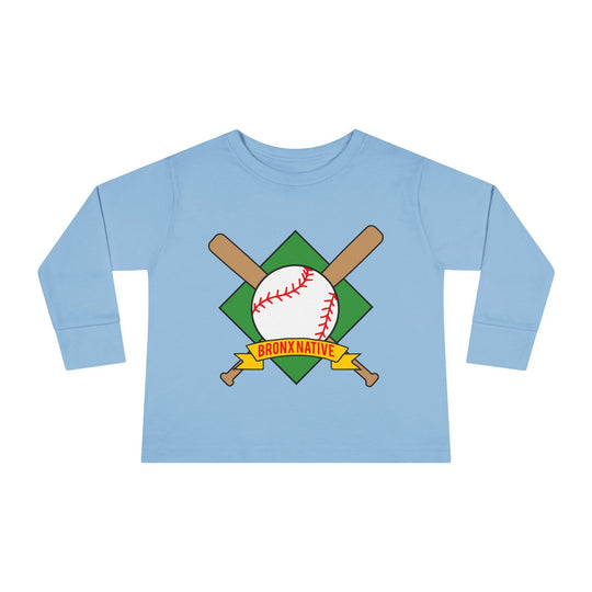 Bronx Native Baseball Toddler Long Sleeve Tee