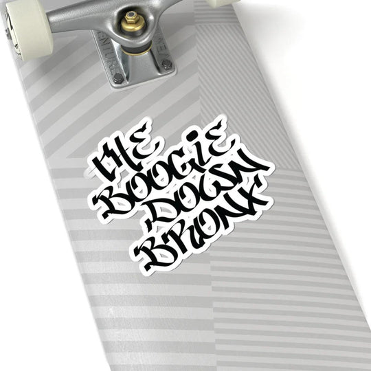 The Boogie Down Bronx Black Sticker
