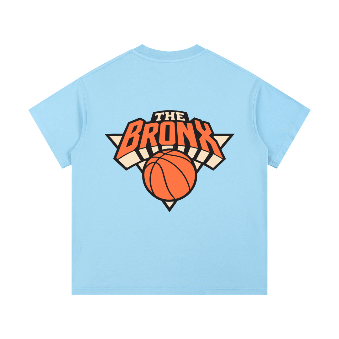 Bronx Basketball 2026 Playoffs Vintage Wash Cotton T-Shirt by Bronx Native