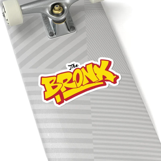 The Bronx Bubble Yellow & Red Sticker