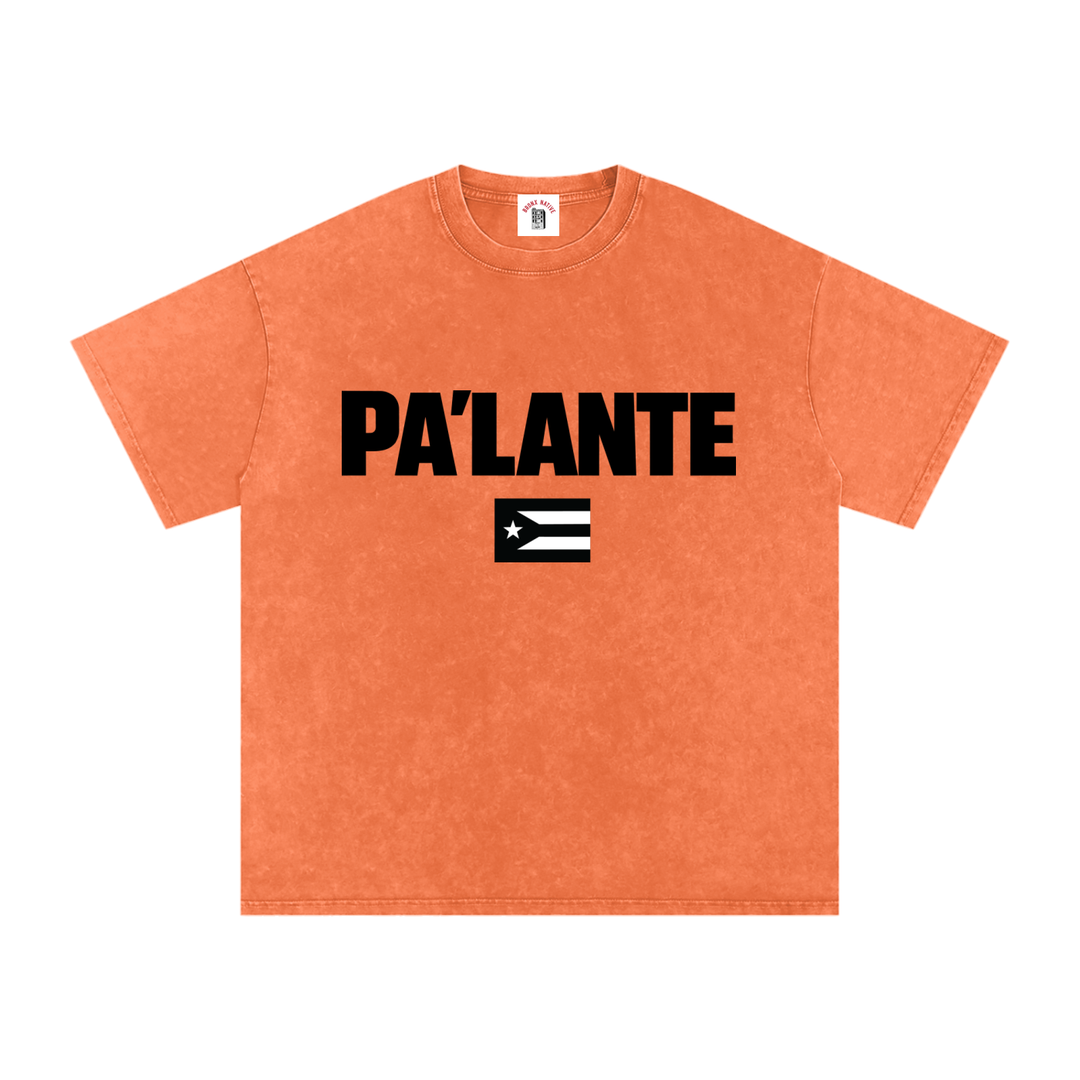 Pa'lante PR Edition Snow Washed Oversized Cotton T-Shirt