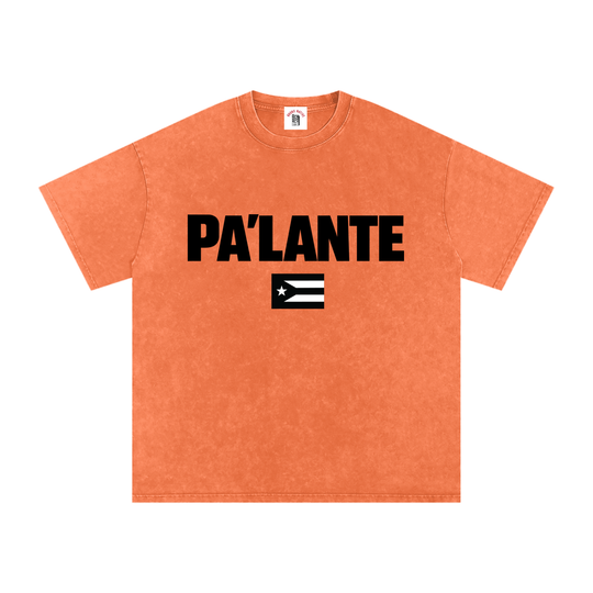 Pa'lante PR Edition Snow Washed Oversized Cotton T-Shirt