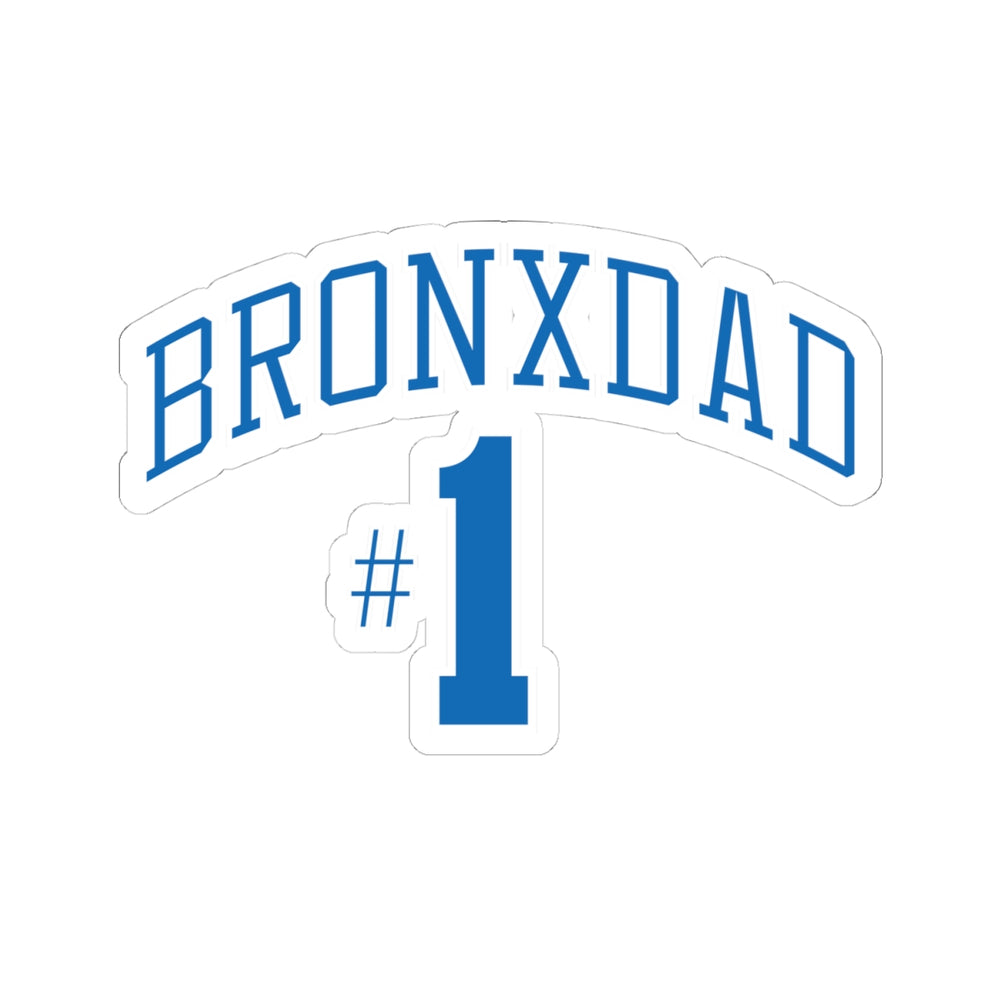 Bronx Dad #1 Sticker (Blue)