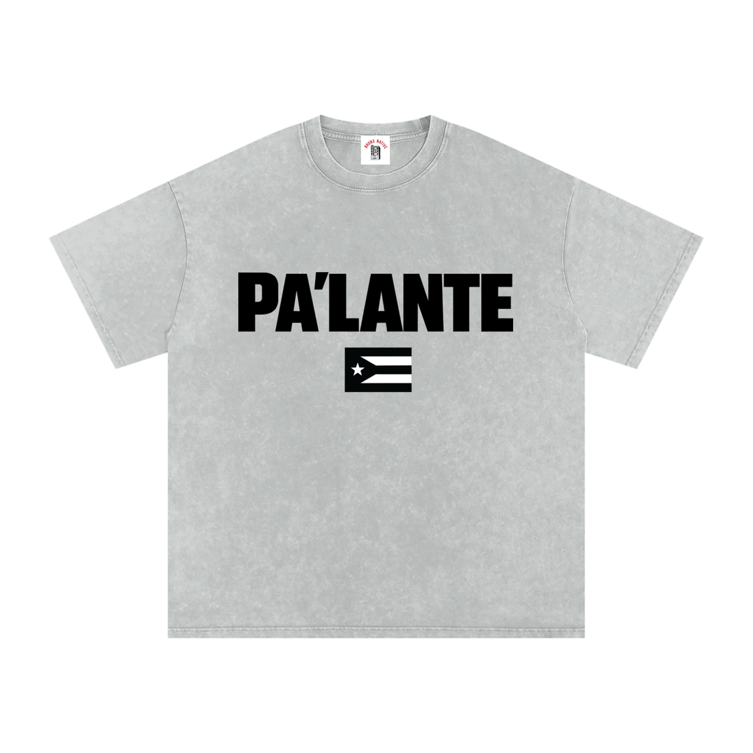Pa'lante PR Edition Snow Washed Oversized Cotton T-Shirt