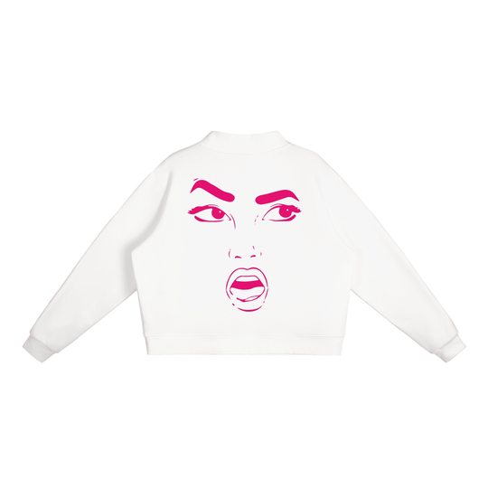 Regular Shmegular Essential Fleece Mock-Neck Crew Sweatshirt