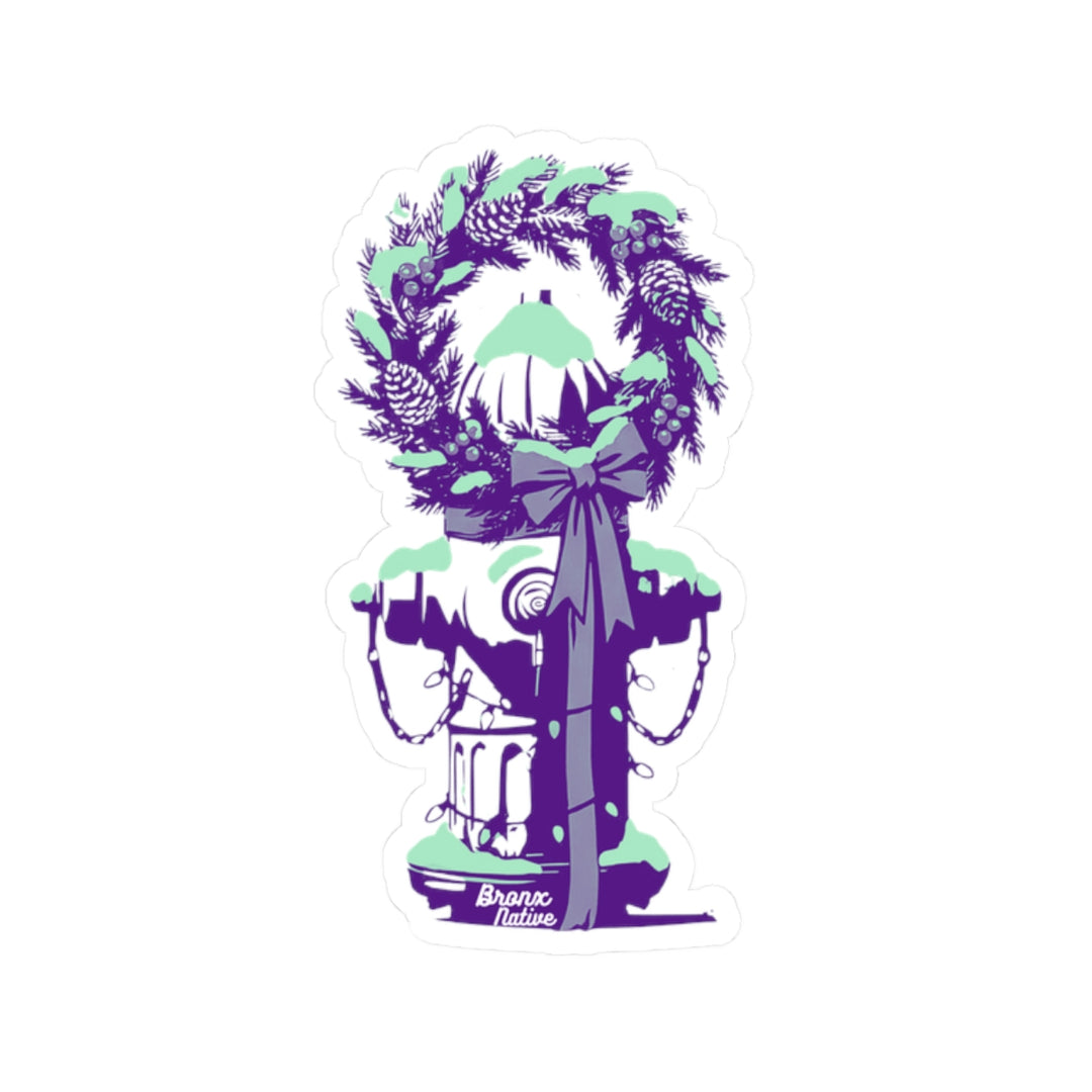 Hydrant Holiday Minty Sticker