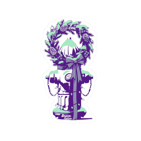 Hydrant Holiday Minty Sticker