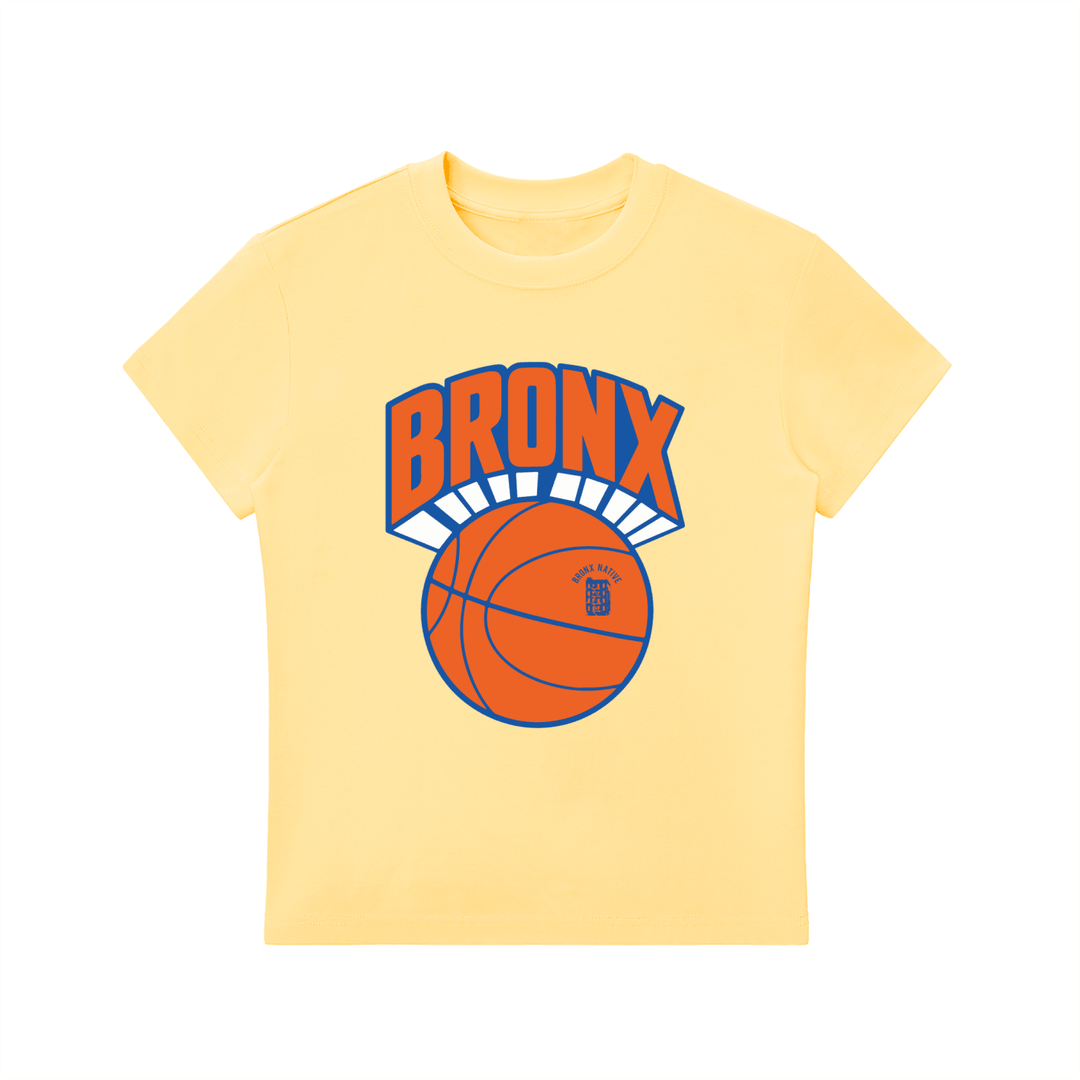 Bronx Basketball 2026 Playoff Edition Women's Essential Bodycon Crewneck T-Shirt by Bronx Native