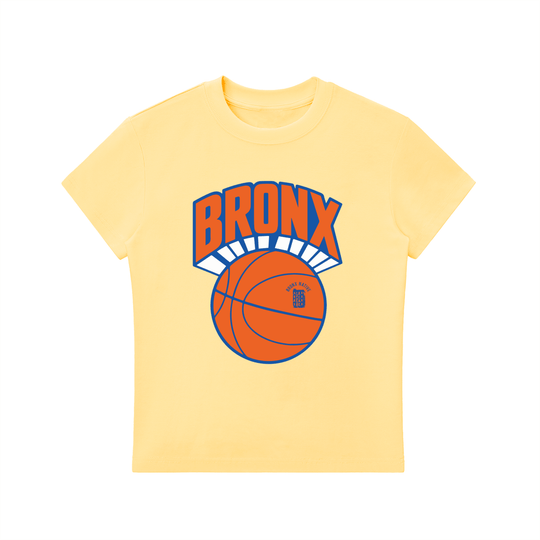 Bronx Basketball 2026 Playoff Edition Women's Essential Bodycon Crewneck T-Shirt by Bronx Native