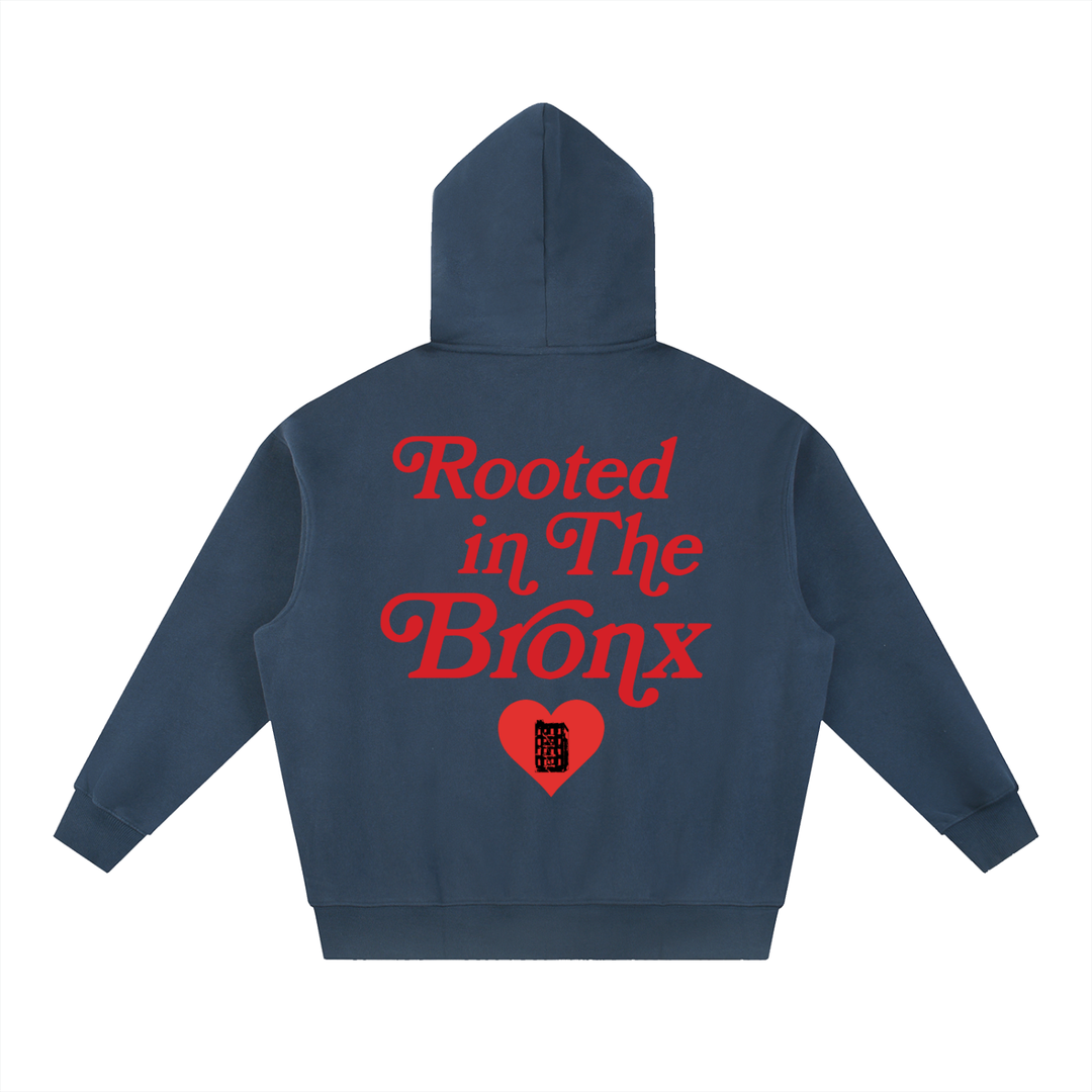 Rooted in the BR❤️NX Essential Oversized Boxy Fit Fleece Hoodie