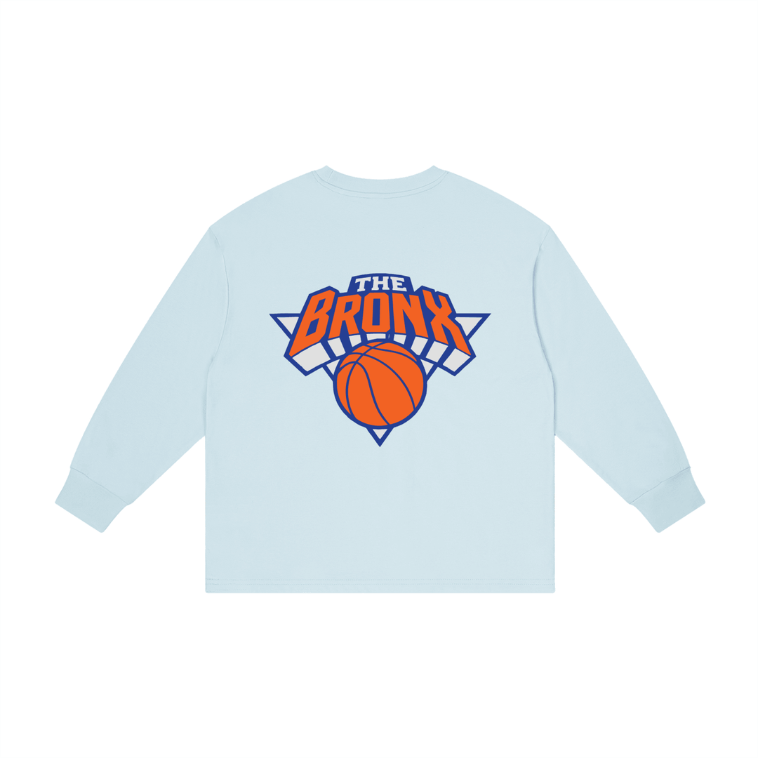 Bronx Basketball 2026 Playoffs Kid's Long Sleeve T-Shirt by Bronx Native