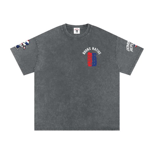 Dominican Made BXN Lim. Ed. Snow Washed Tee by Bronx Native