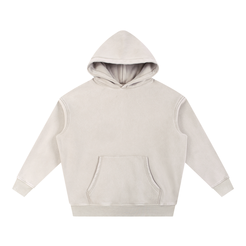 Da Bronx Snow Wash Fleece Oversize Hoodie