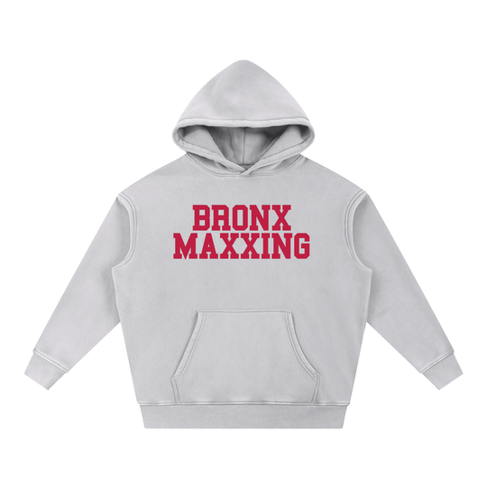 Bronx MAXXing Snow Wash Fleece Oversize Hoodie by Bronx Native for New York summer