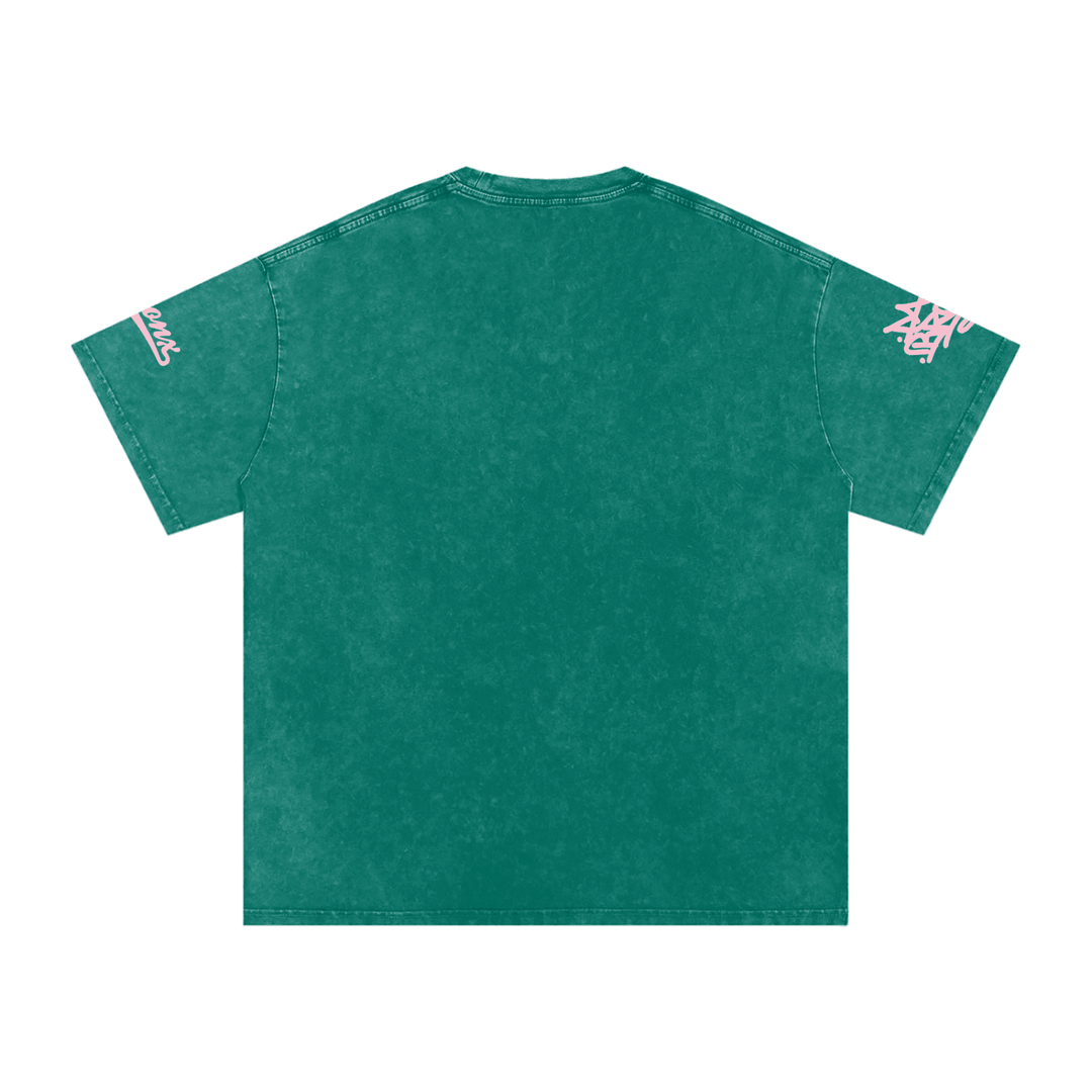 El Bronx Snow Washed Oversized Cotton T-Shirt Alt Colorway by Bronx Native for New York summer
