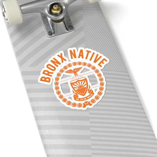 Bronx Native BX Borough Seal (Orange)