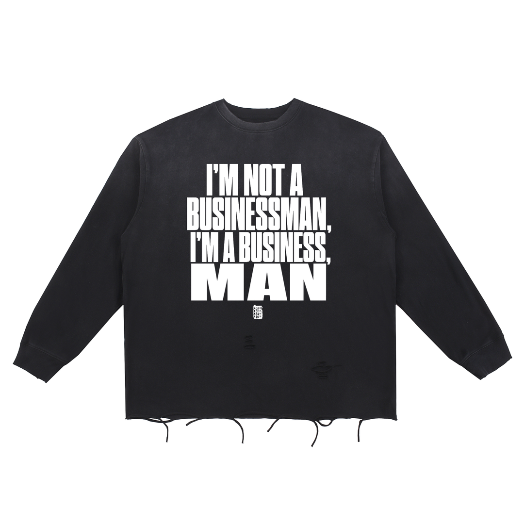 BX x BK 30th Anniversary Snow-Wash Raw Edge Tee by Bronx Native — BX x BK 30th Anniversary Stadium Series product image