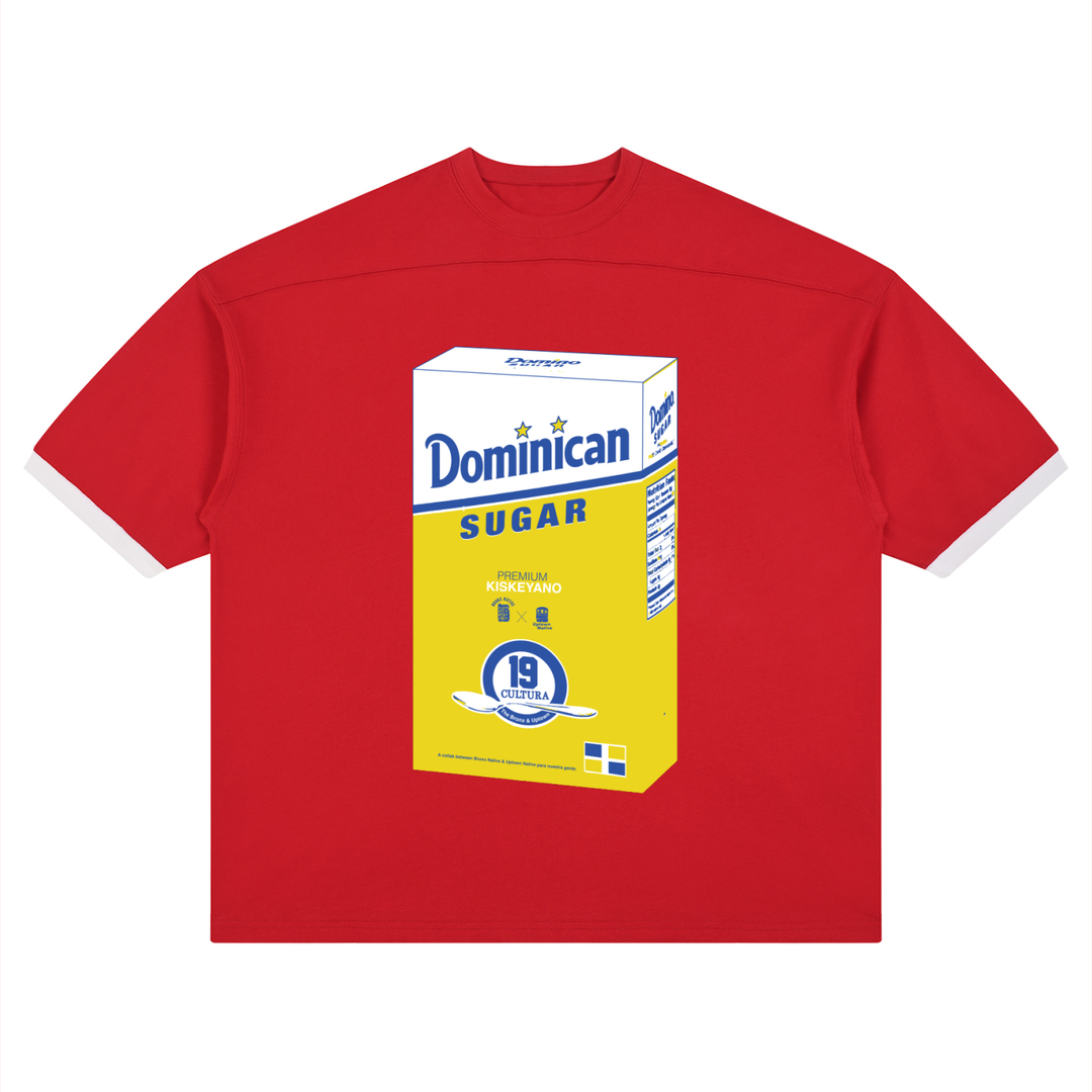 Dominican Sugar Unisex Color Block Drop Shoulder T-Shirt