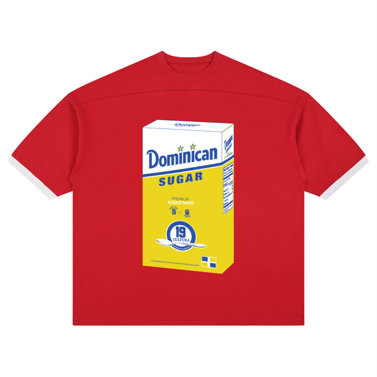 Dominican Sugar Unisex Color Block Drop Shoulder T-Shirt