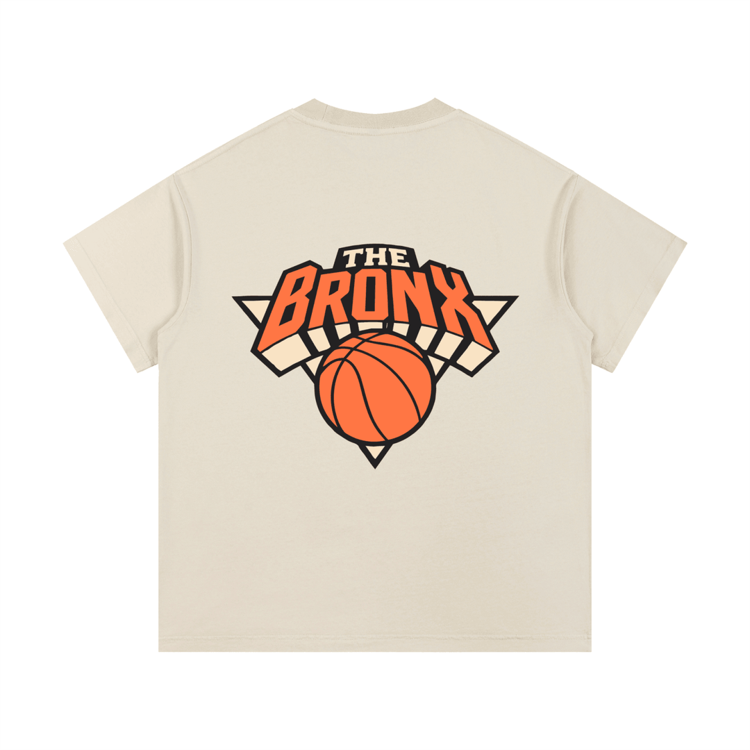 Bronx Basketball 2026 Playoffs Vintage Wash Cotton T-Shirt by Bronx Native