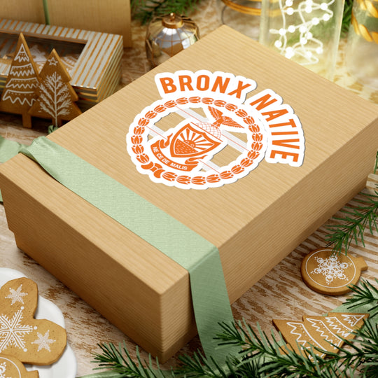 Bronx Native BX Borough Seal (Orange)