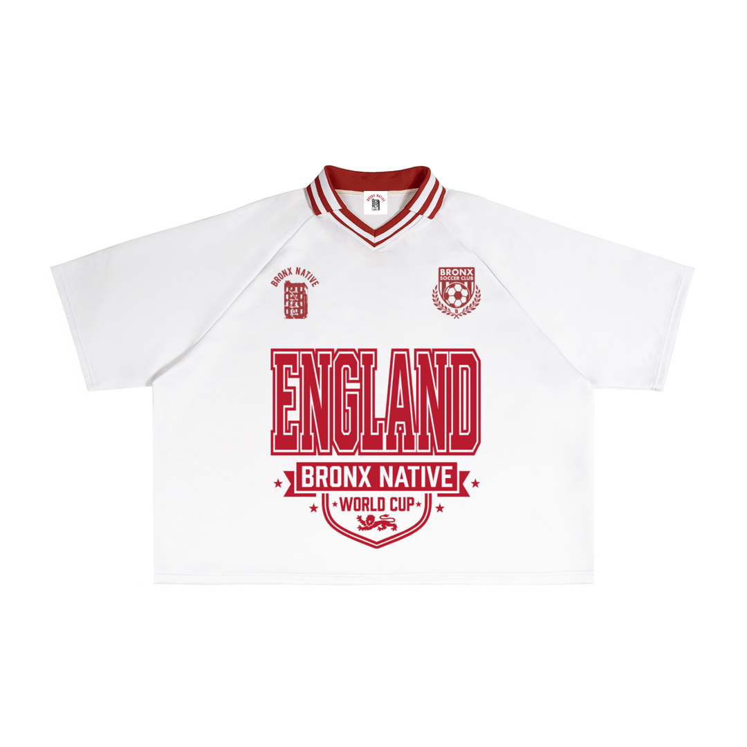 England x Bronx Native World Cup Jersey