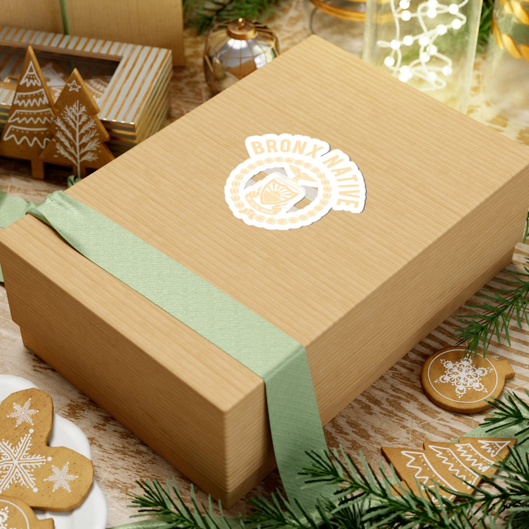 Bronx Native Crest (Gold) Sticker