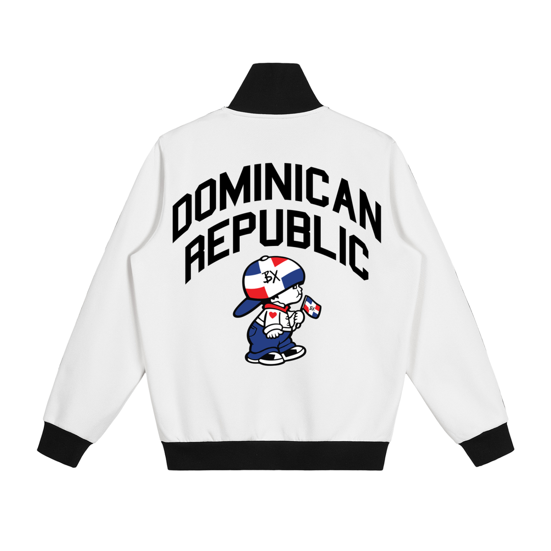 DR Independence Contrast Side Stripe Fleece Track Jacket