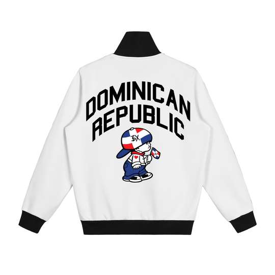 DR Independence Contrast Side Stripe Fleece Track Jacket