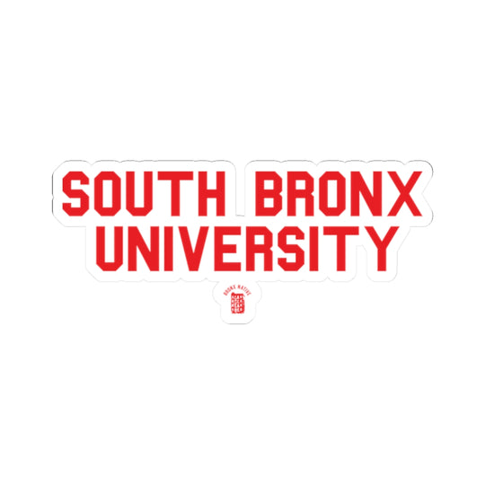 South Bronx University Sticker