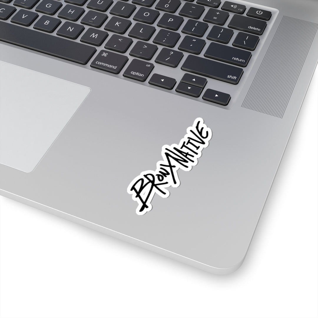 Bronx Native Graffiti Logo (Black) Sticker