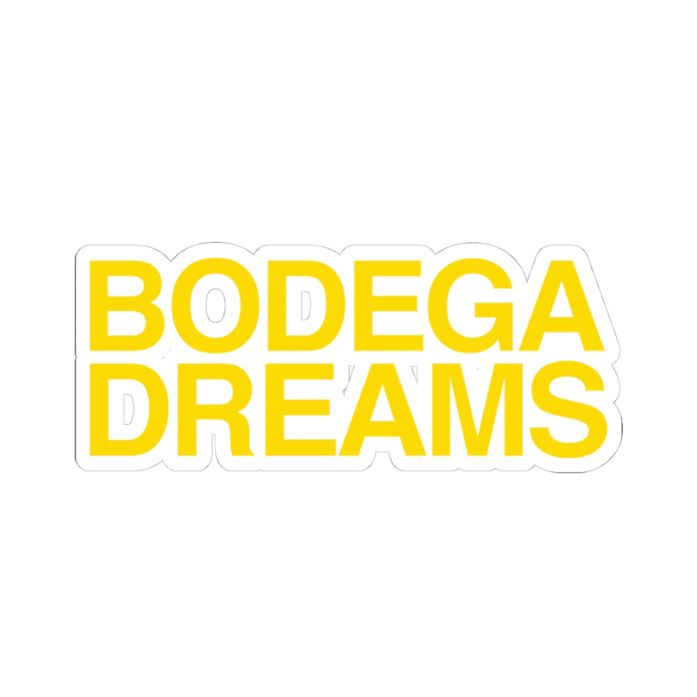 Bodega Dreams Sticker (Gold)