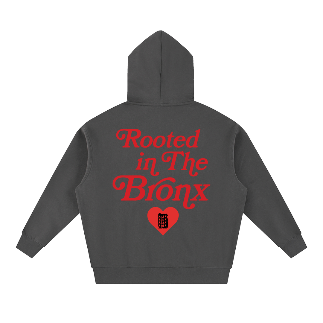 Rooted in the BR❤️NX Essential Oversized Boxy Fit Fleece Hoodie