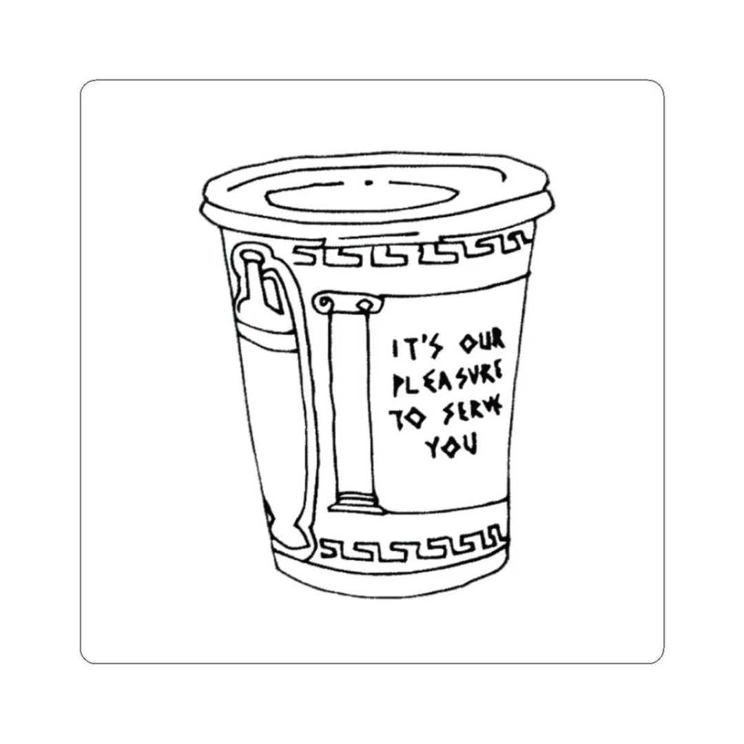 Starer Pack - Coffee Cup To-Go Sticker