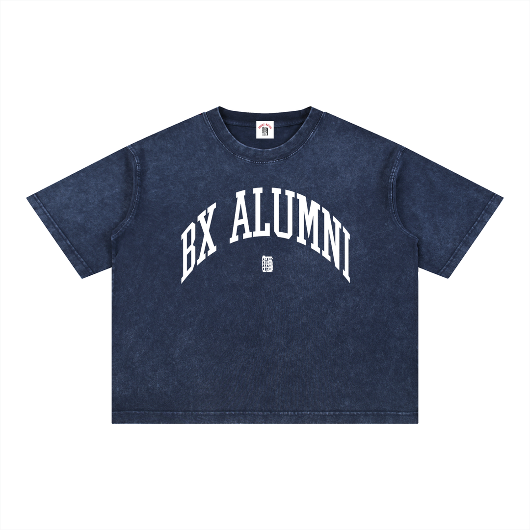 Bronx Alumni Mineral Wash Boxy Cotton T-Shirt