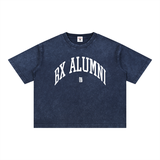 Bronx Alumni Mineral Wash Boxy Cotton T-Shirt