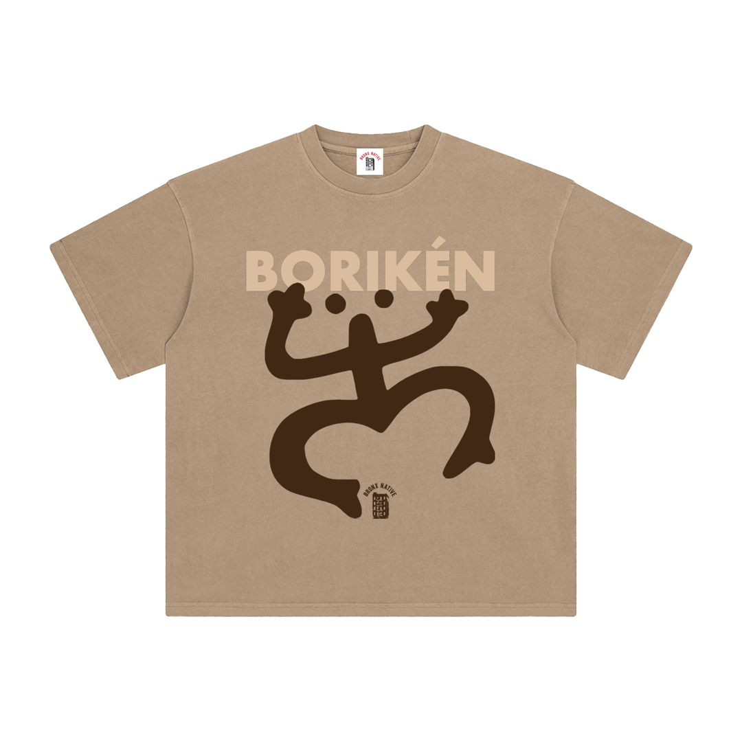 Borikén Enzyme Washed T-Shirt by Bronx Native - Puerto Rico Collection