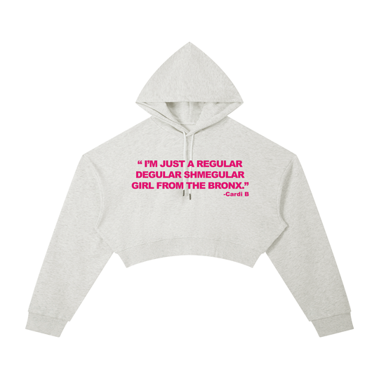 Regular Shmegular Essential Cropped Hoodie