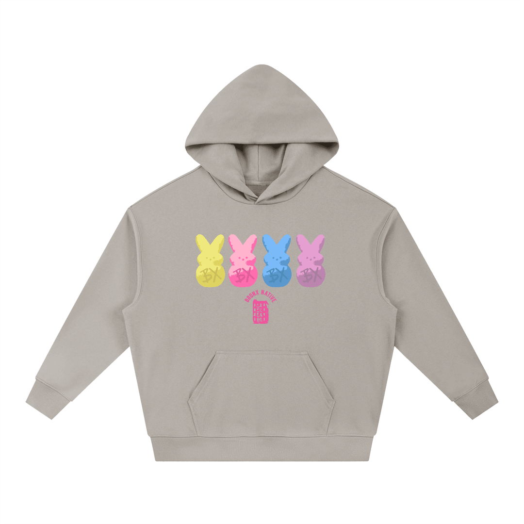Essential Boxy Heavyweight Drop-Shoulder Hoodie by Bronx Native for New York summer